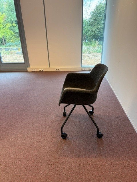 6 VEPA stoelen, Ophalen, Overige materialen, Zo goed als nieuw, Grijs