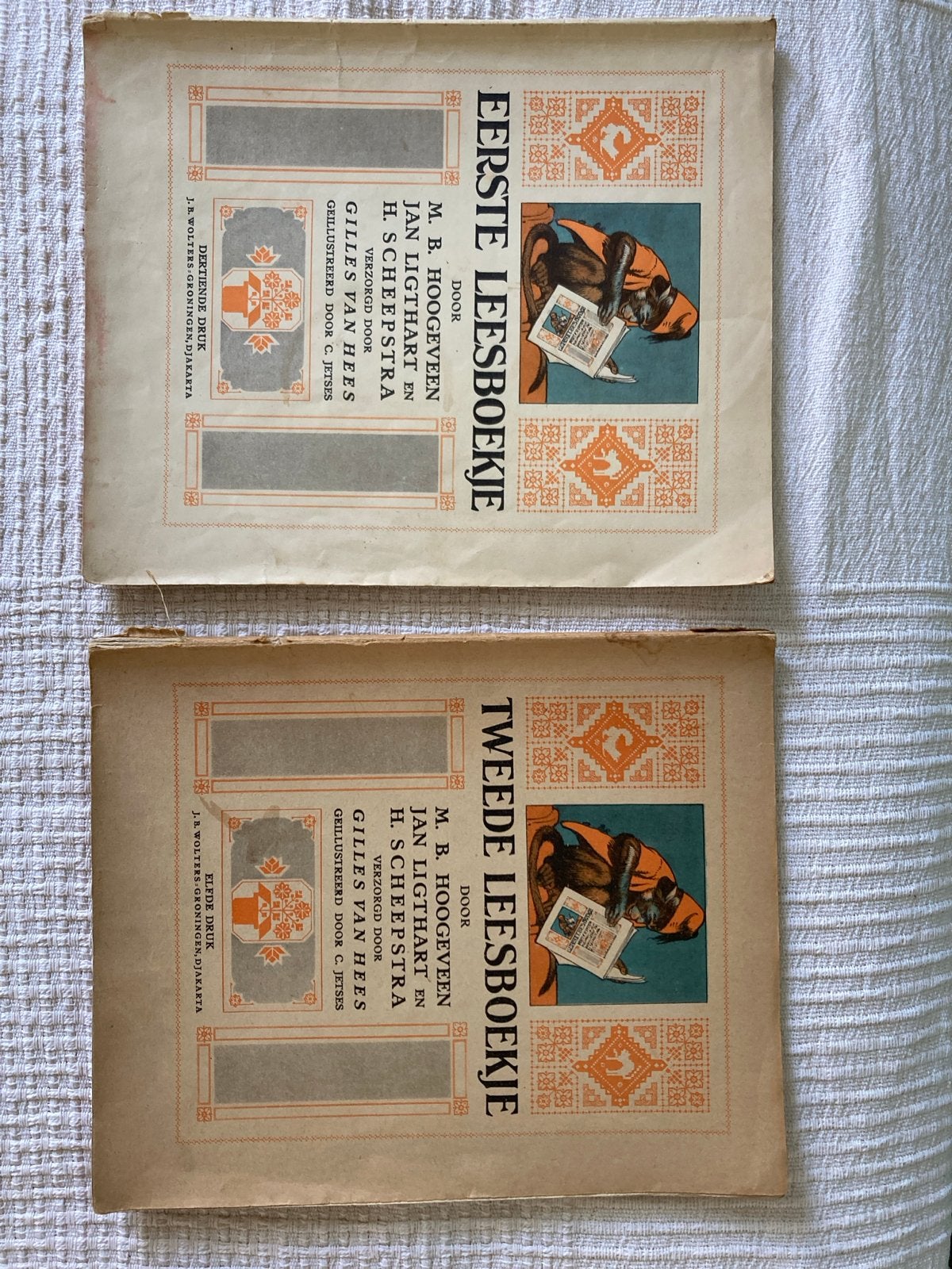 Vintage Leesboekjes, Boeken, Schoolboeken, Gelezen, Nederlands, Overige niveaus, Ophalen of Verzenden