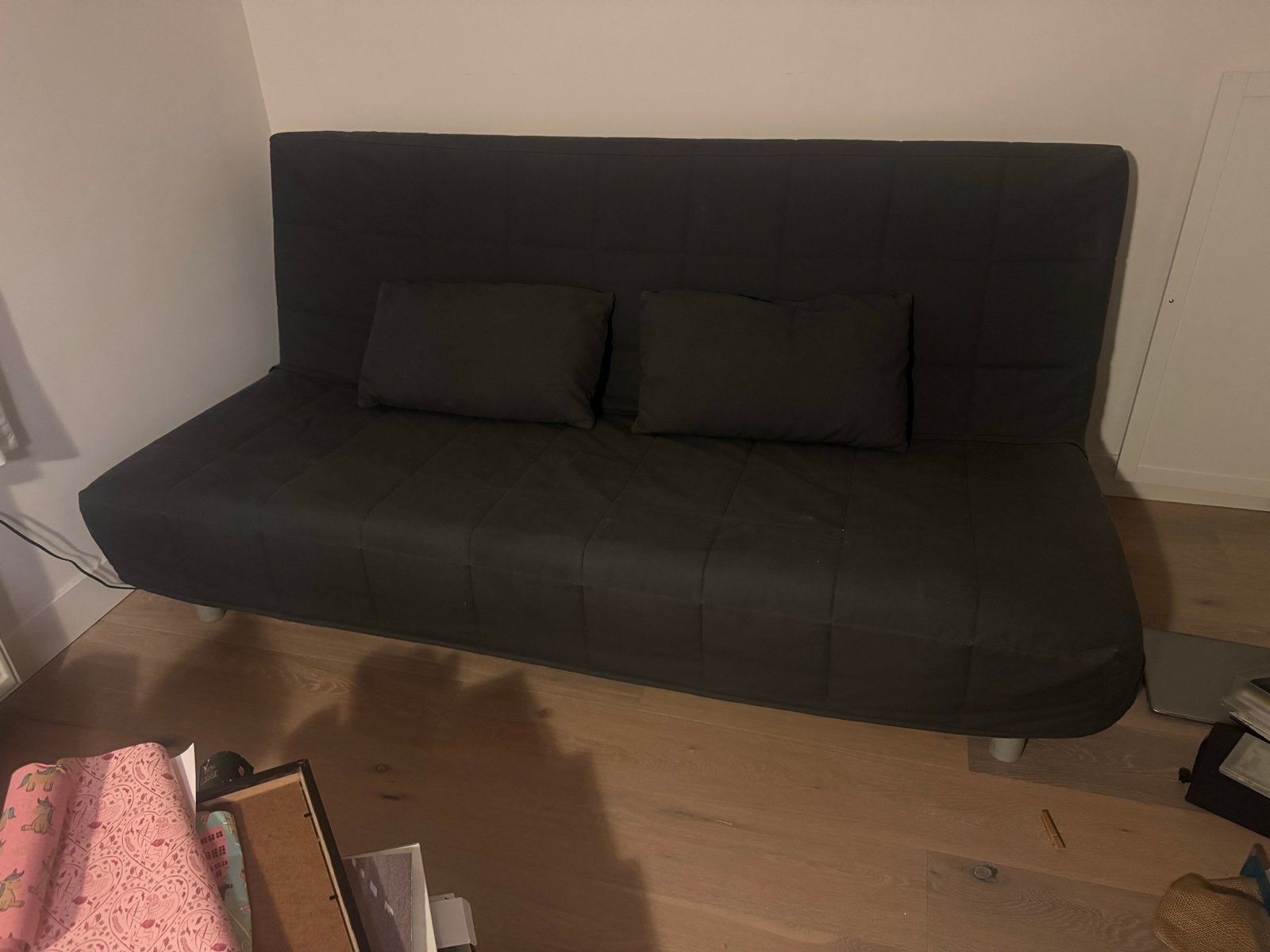 Laatste kans!!Bedbank-Beddinge -  140x200cm met Opbergruimte, Ophalen, Gebruikt, Tweepersoons, 140 cm