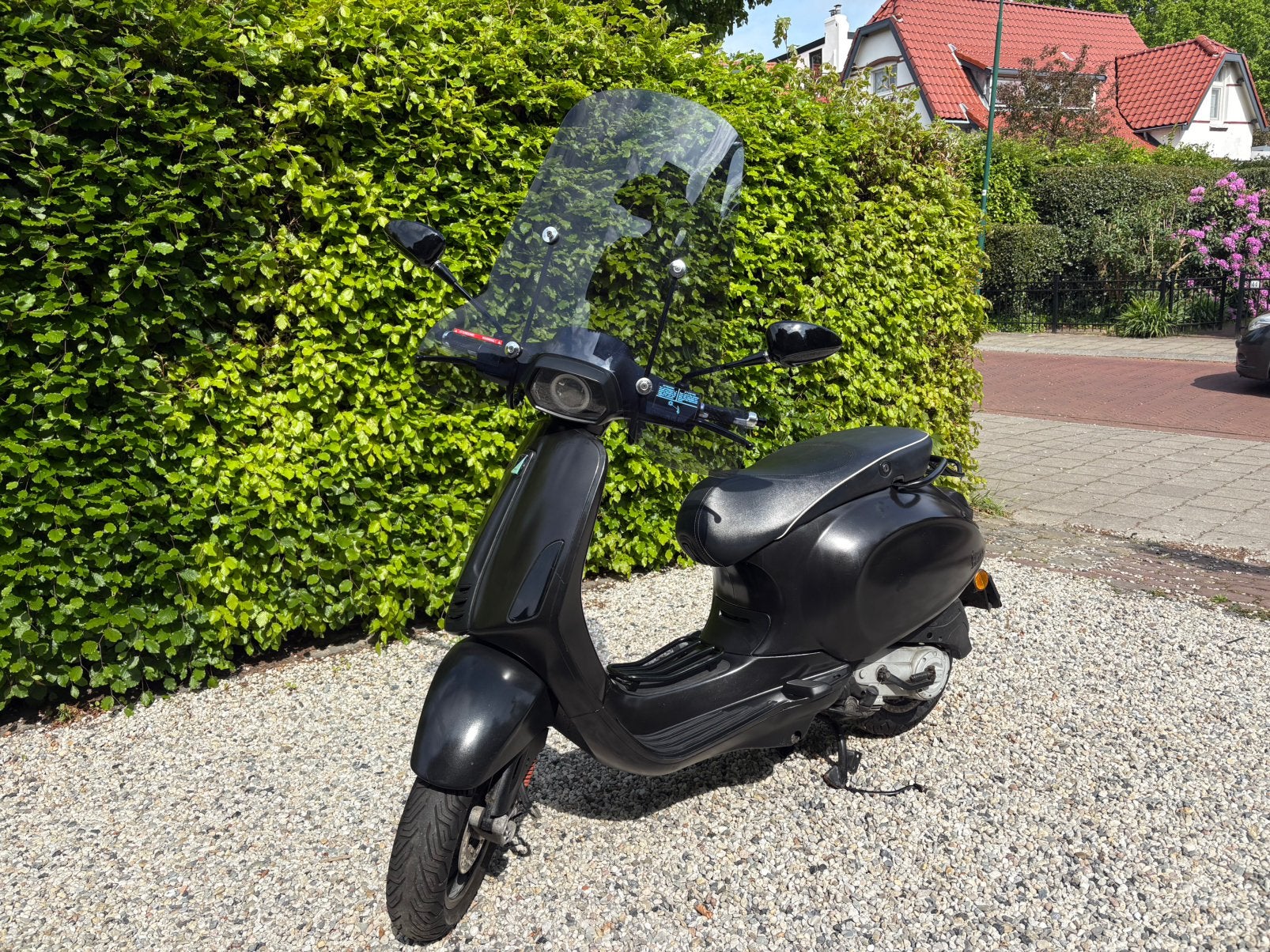 Vespa Sprint Notte - Nette Staat - 45km, Fietsen en Brommers, Ophalen, Maximaal 45 km/u, Vespa S, Zo goed als nieuw