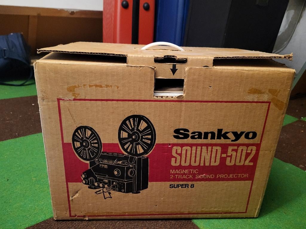 8mm Filmprojector Sankyo Sound 502, Ophalen of Verzenden, 1980 tot heden, Projector