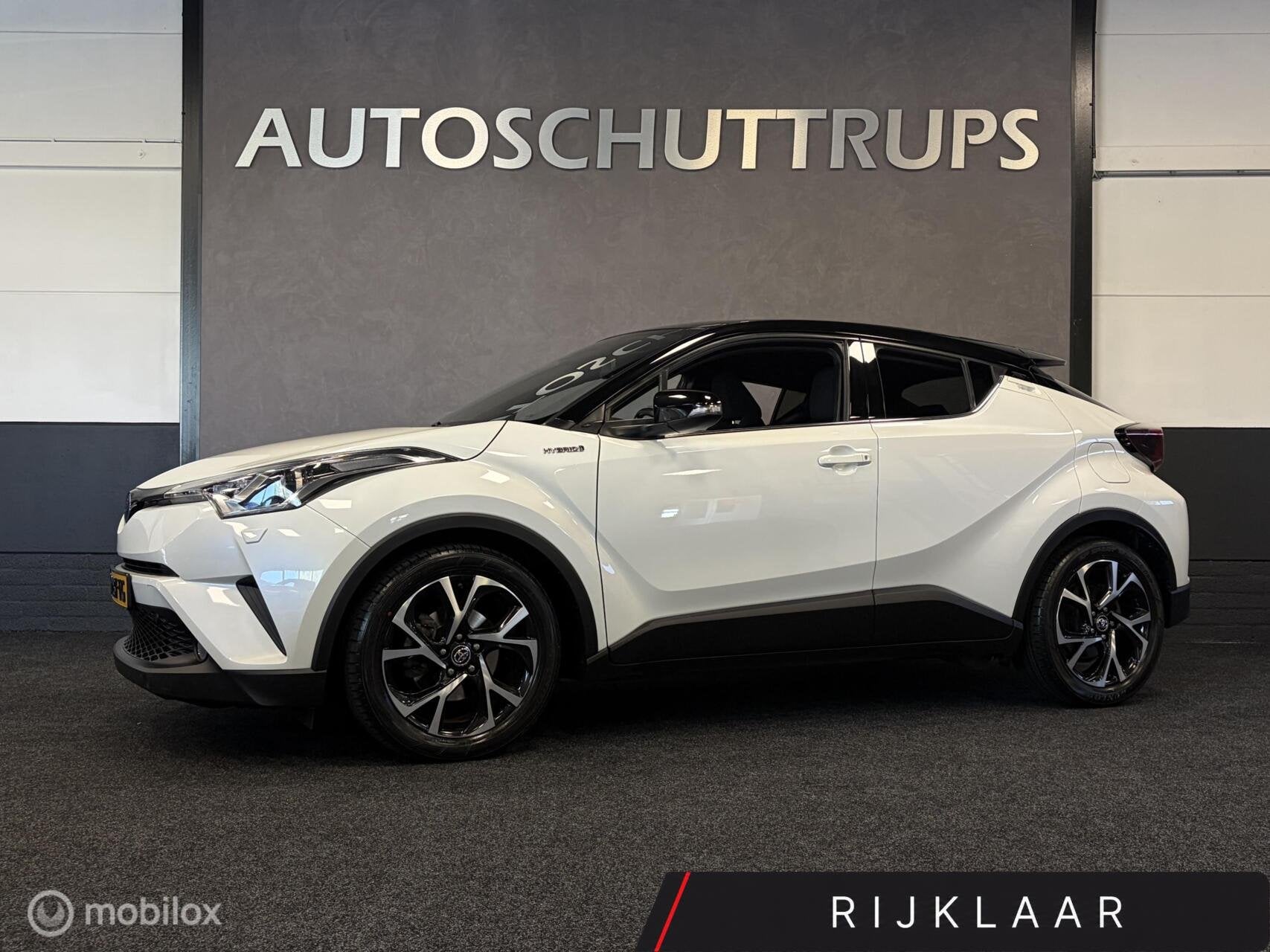 Toyota C-HR 1.8 Hybrid Bi-Tone LED / STOELVERW / STUURVERW /, Auto's, Stof, 4 cilinders, 26 km/l, Hybride Elektrisch/Benzine