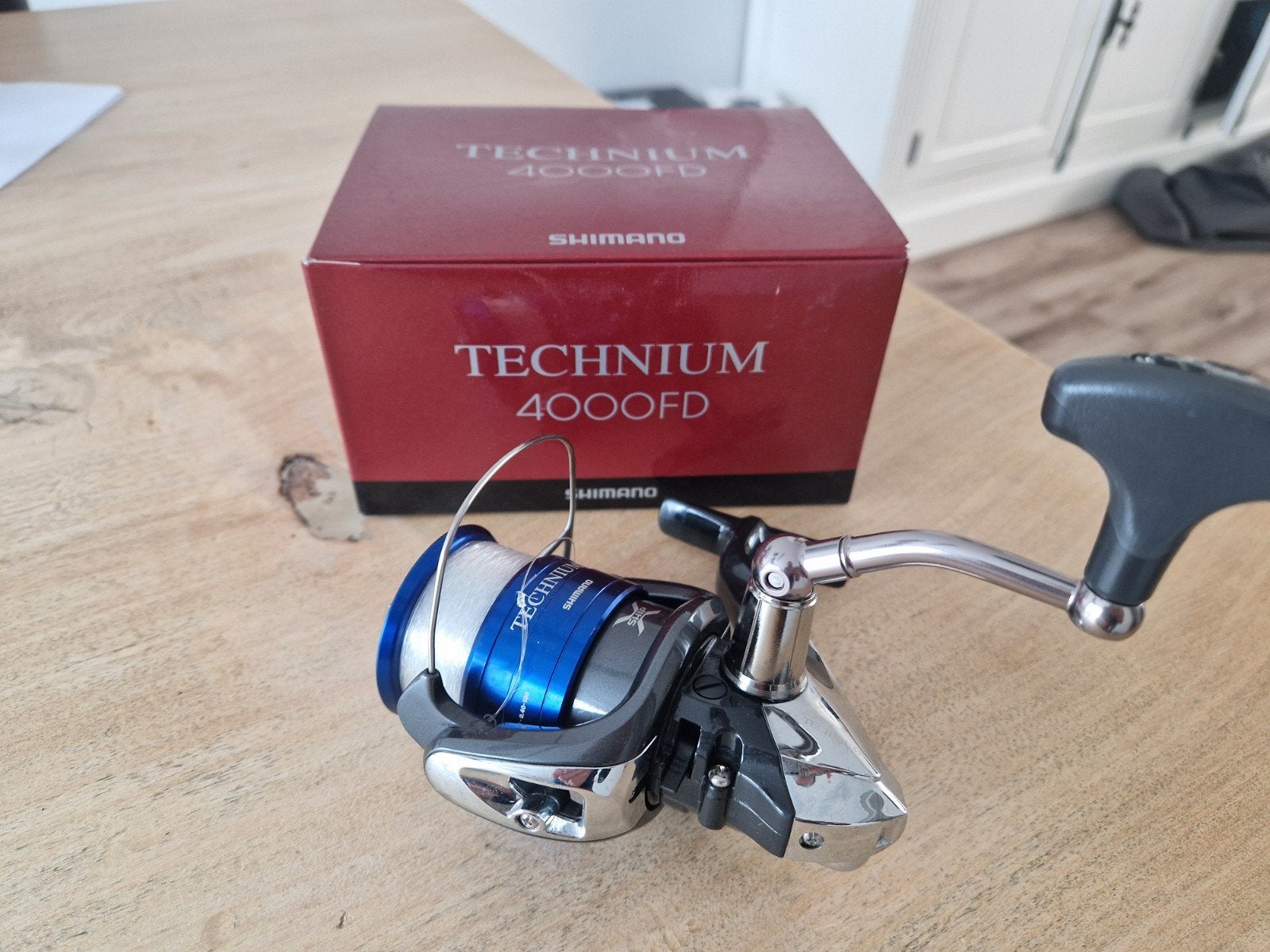 Shimano Technium 4000FD Molen voor Spinvissen, Ophalen of Verzenden, Molen