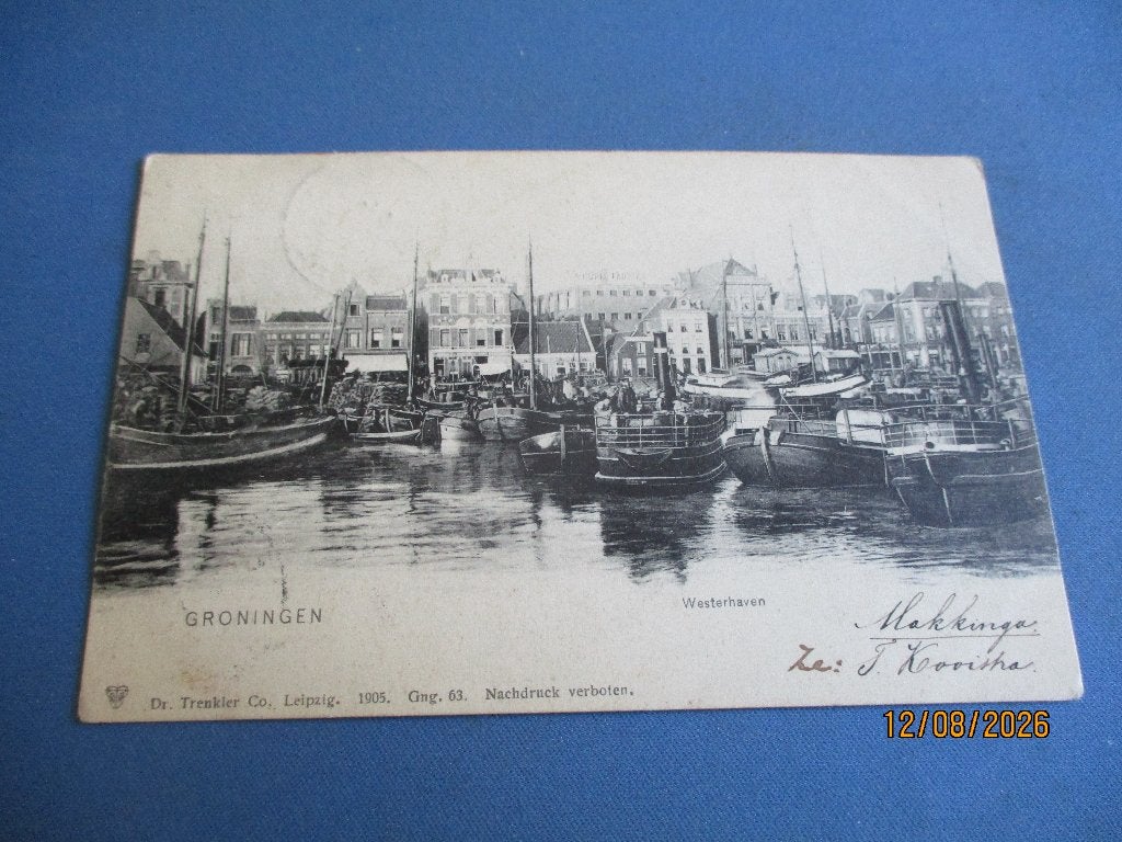 Groningen (1903), Ophalen of Verzenden, Voor 1920, Gelopen, Groningen
