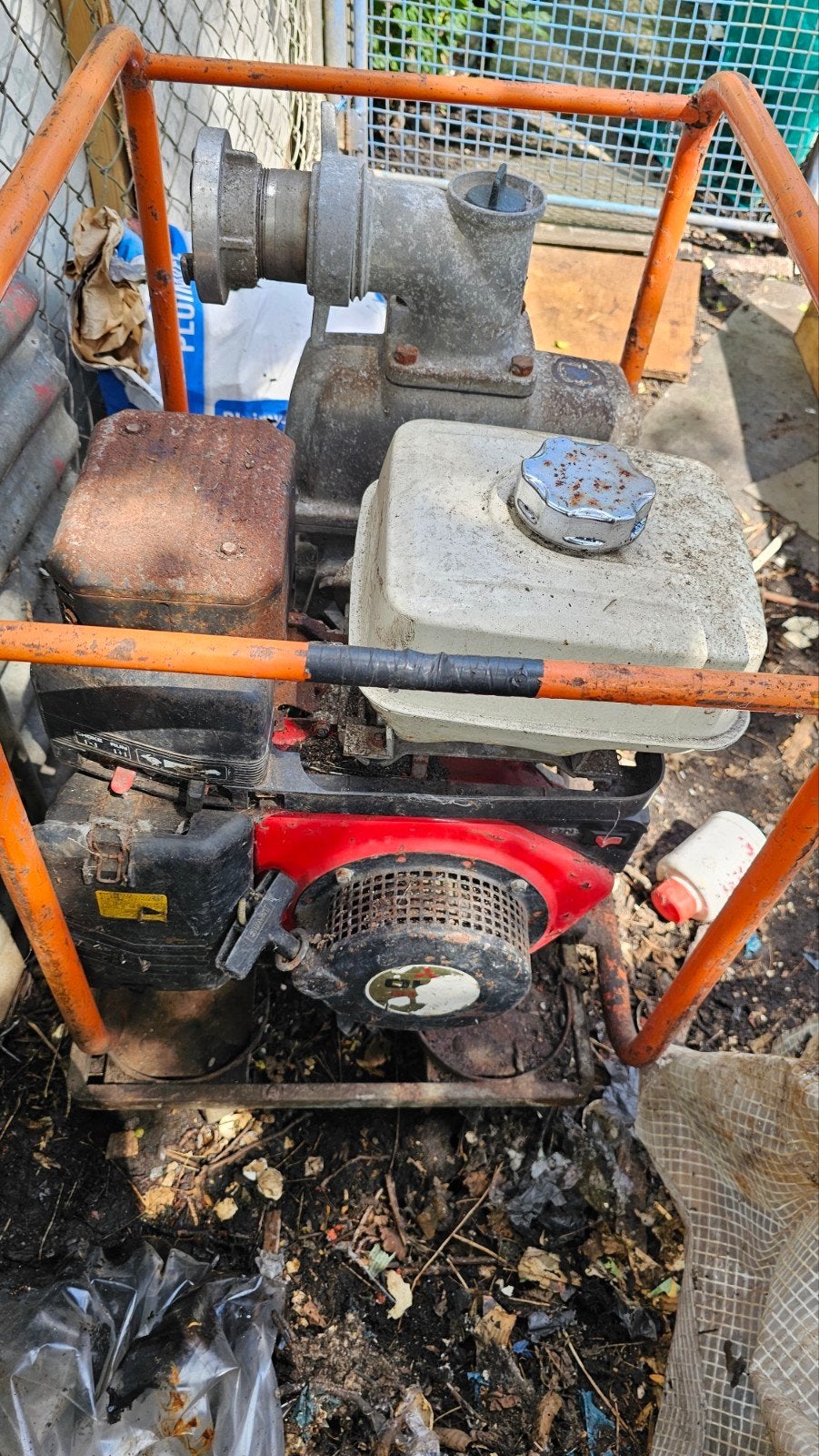 Mitsubishi waterpomp, Ophalen, Gebruikt, Handmatig, Beregeningspomp