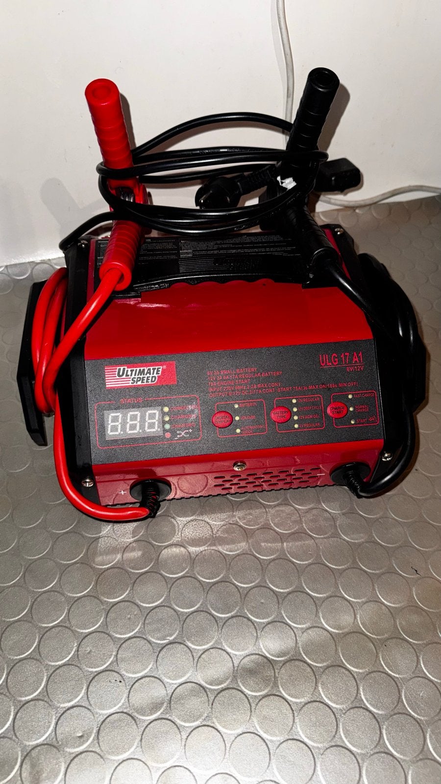Ultimate Speed ULG 17 A1 Acculader/ jump starter, Ophalen of Verzenden, Zo goed als nieuw