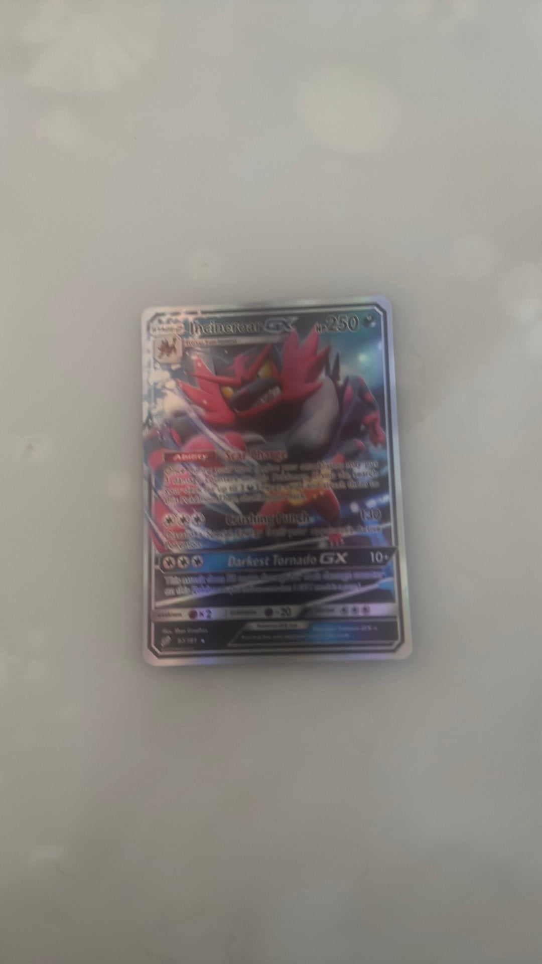 Incineroar gx 10 euro, Ophalen of Verzenden, Zo goed als nieuw