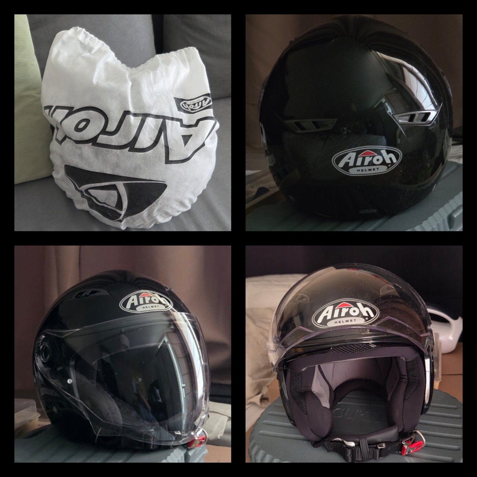 Airoh helm maat XS 54, Ophalen, Zo goed als nieuw, XS, Airoh