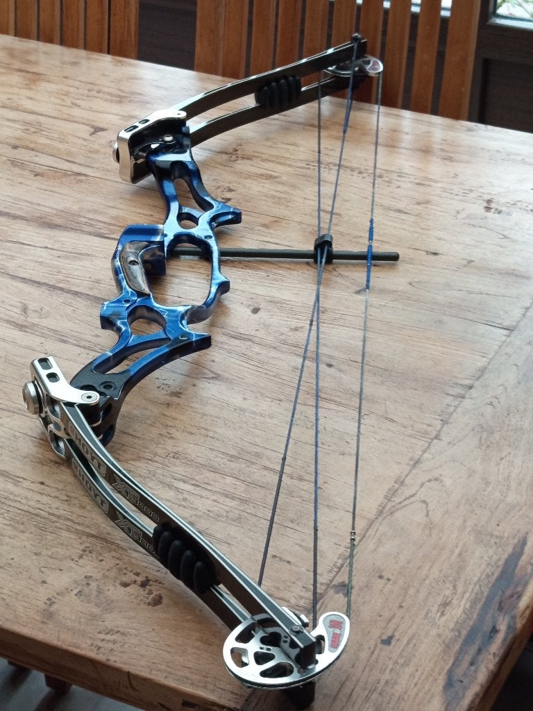 rh hoyt protec 40-50 pond 26,5-29 treklengte, Ophalen, Zo goed als nieuw, Compoundboog