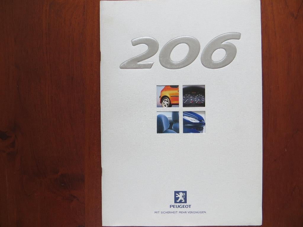 Peugeot 206 (sept. 1999), Ophalen of Verzenden, Nieuw, Peugeot