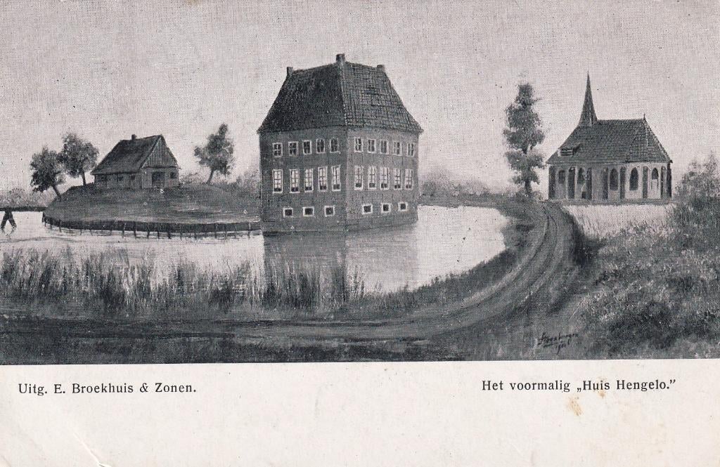 Hengelo, Denekamp., Verzenden, Voor 1920, Gelopen, Overijssel