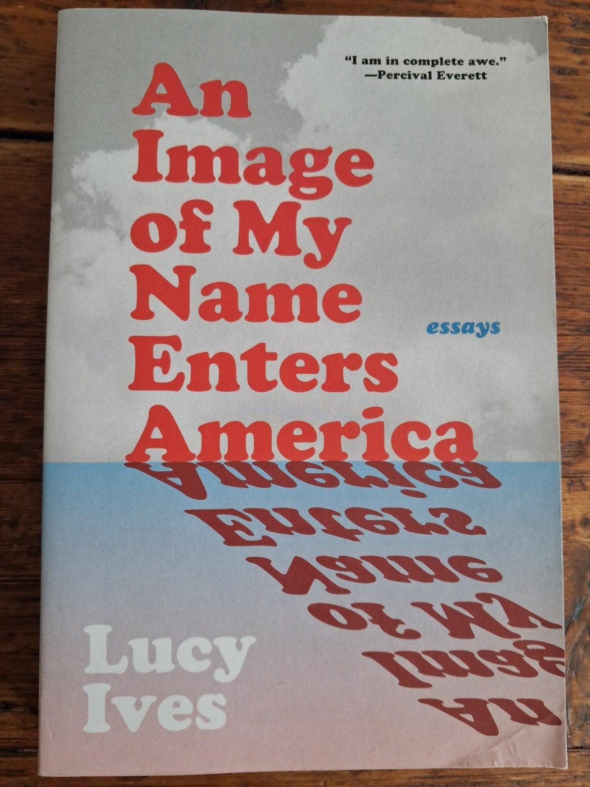 Lucy Ives - An Image of my Name Enters America, Ophalen of Verzenden, Gelezen