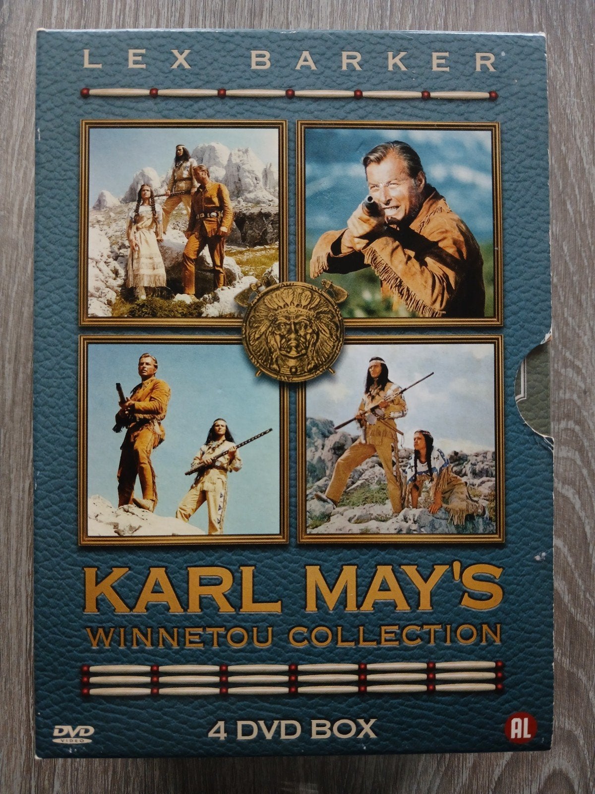Karl May's Winnetou Collection - 4 DVD Box, Cd's en Dvd's, Gebruikt, Alle leeftijden, Nederlands, Ophalen of Verzenden