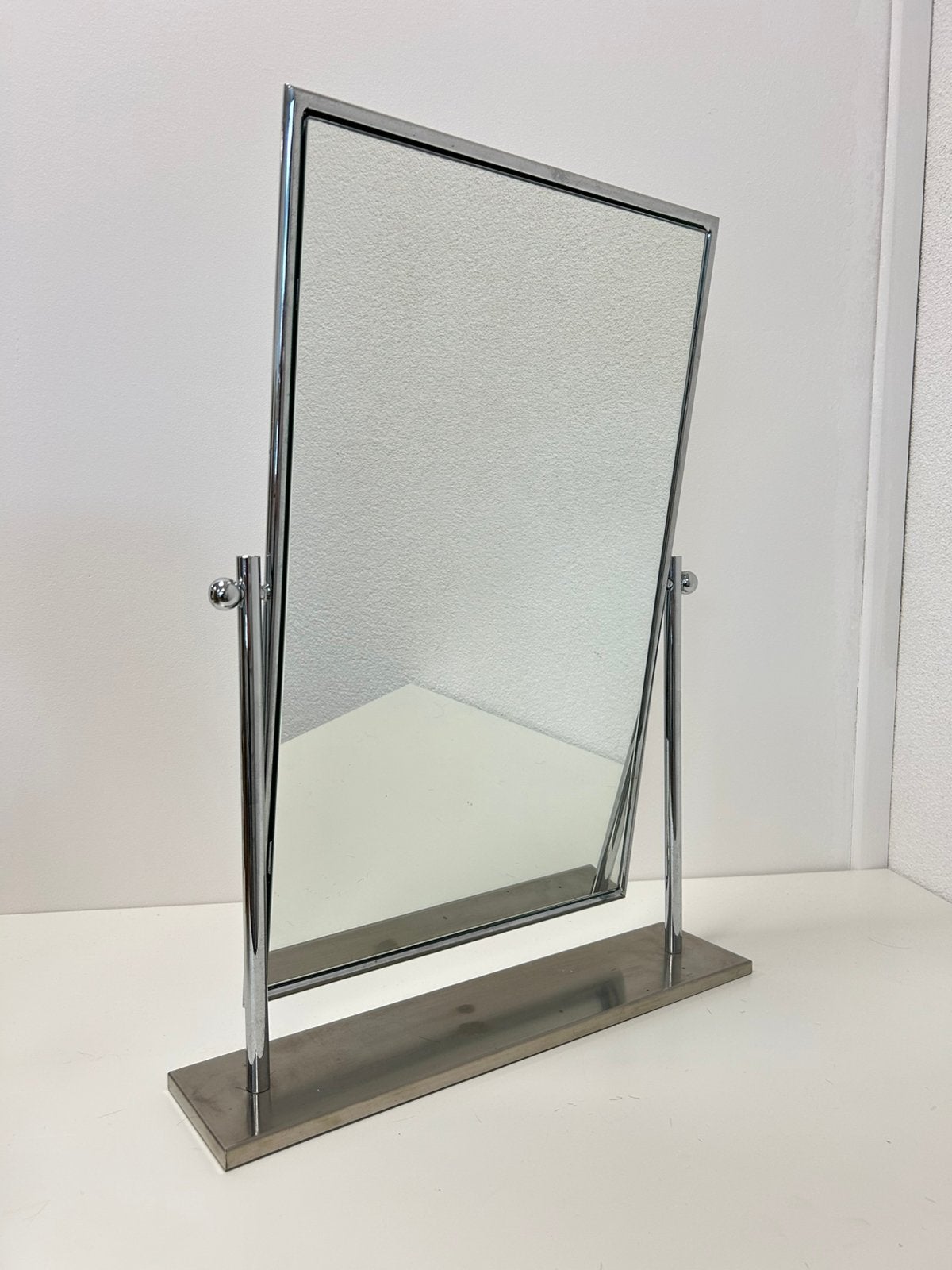 Tafel spiegel/ kap spiegel, Huis en Inrichting, Woonaccessoires | Spiegels, Ophalen, Zo goed als nieuw, Rechthoekig, Minder dan 100 cm