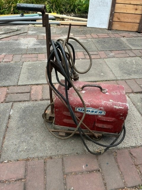 Lasapparaat antiek, Doe-het-zelf en Verbouw, Gereedschap | Lasapparaten, Ophalen, Gebruikt, Minder dan 150 ampère, Elektroden