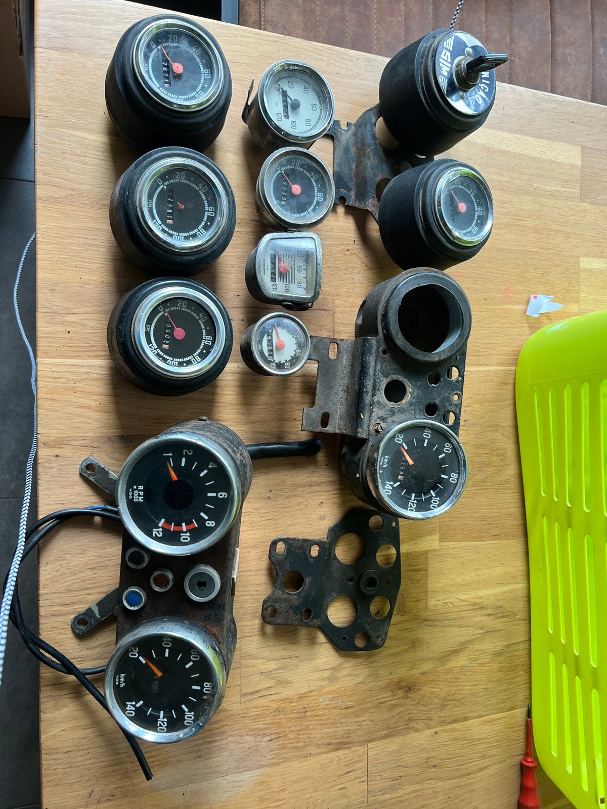 Diverse vdo tellers zundapp kreidler puch etc, Ophalen of Verzenden, Gebruikt, Overige typen, Overige merken