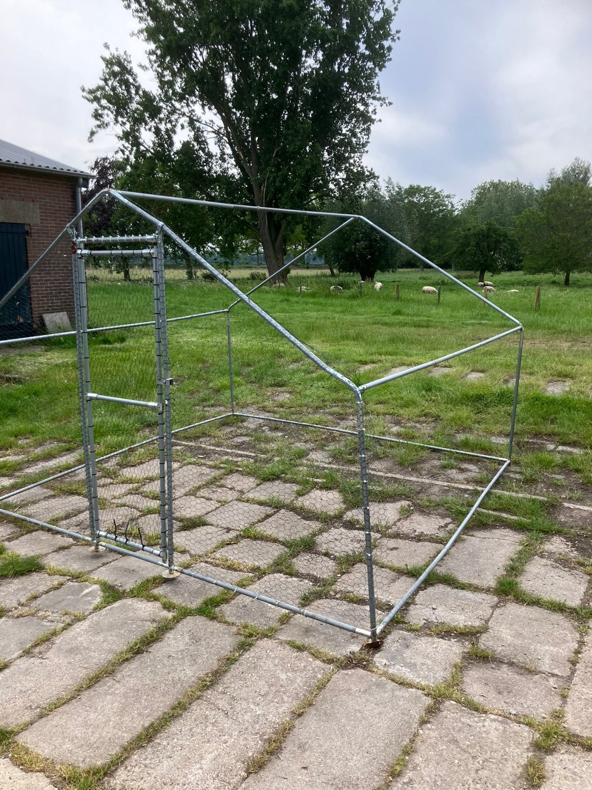 Ren vogels of kippen, Dieren en Toebehoren, Ophalen of Verzenden, Aluminium, Volière