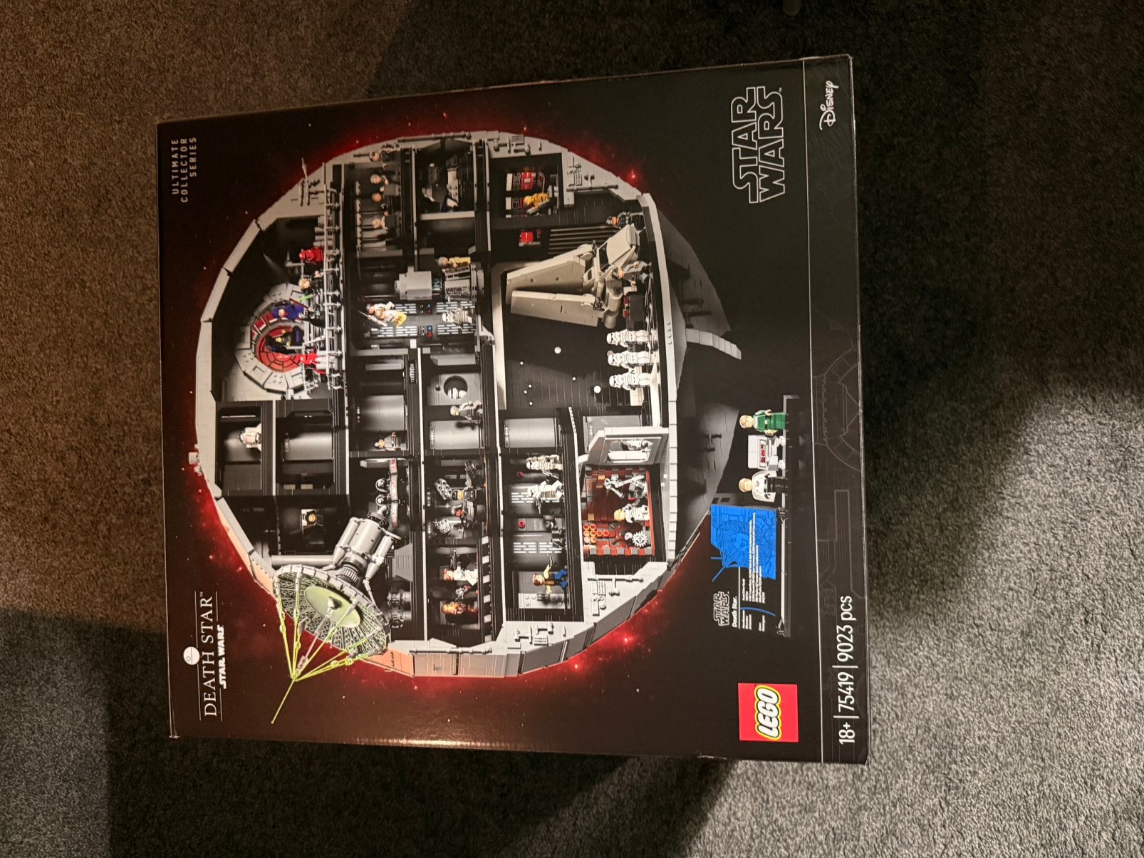 Lego star wars death star, Verzamelen, Ophalen of Verzenden, Zo goed als nieuw