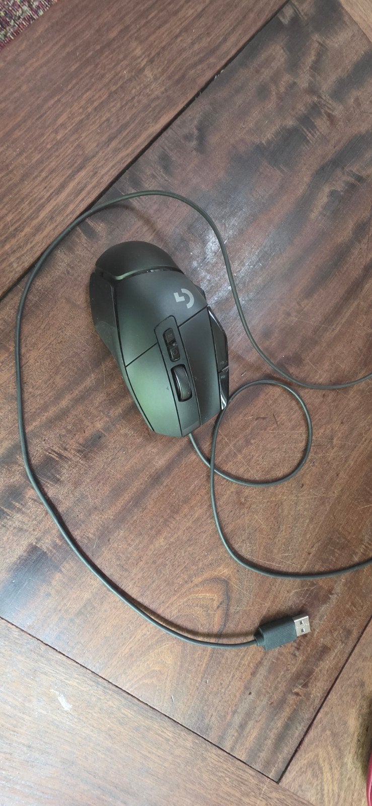 Logitech G502 X Bedrade Gaming Muis Zwart -Zo goed als nieuw, Rechtshandig, Muis, Ophalen of Verzenden, Zo goed als nieuw