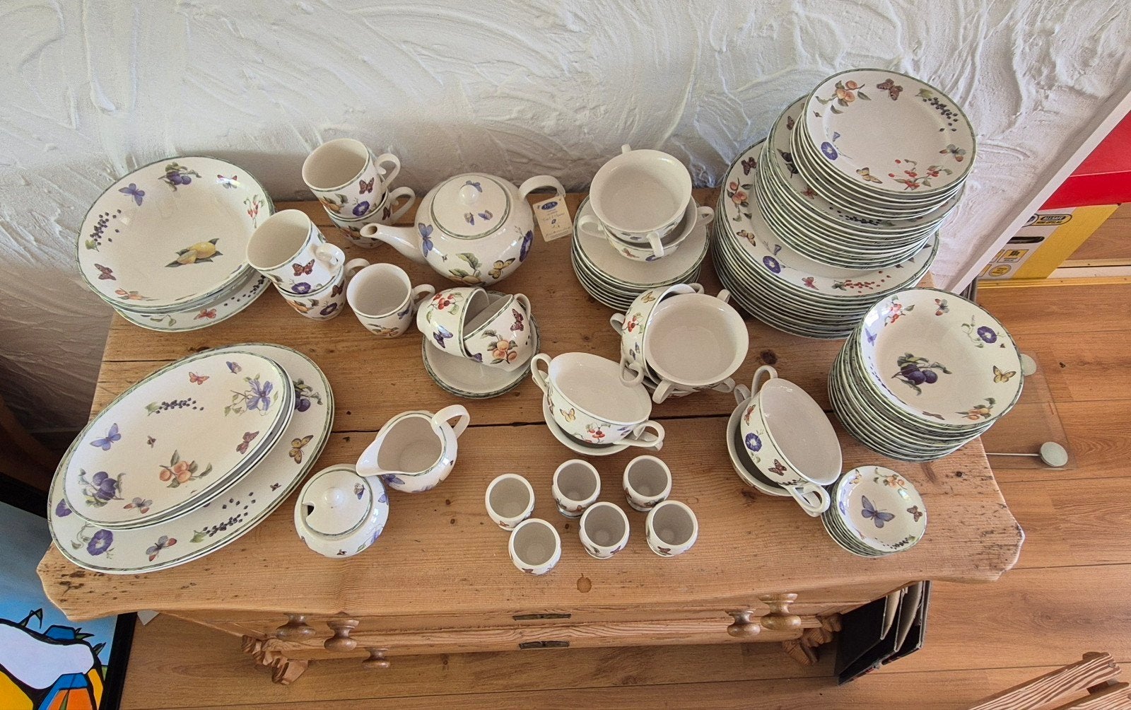 Janneke Brinkman servies Fruit & Flowers, Ophalen, Porselein, Overige stijlen