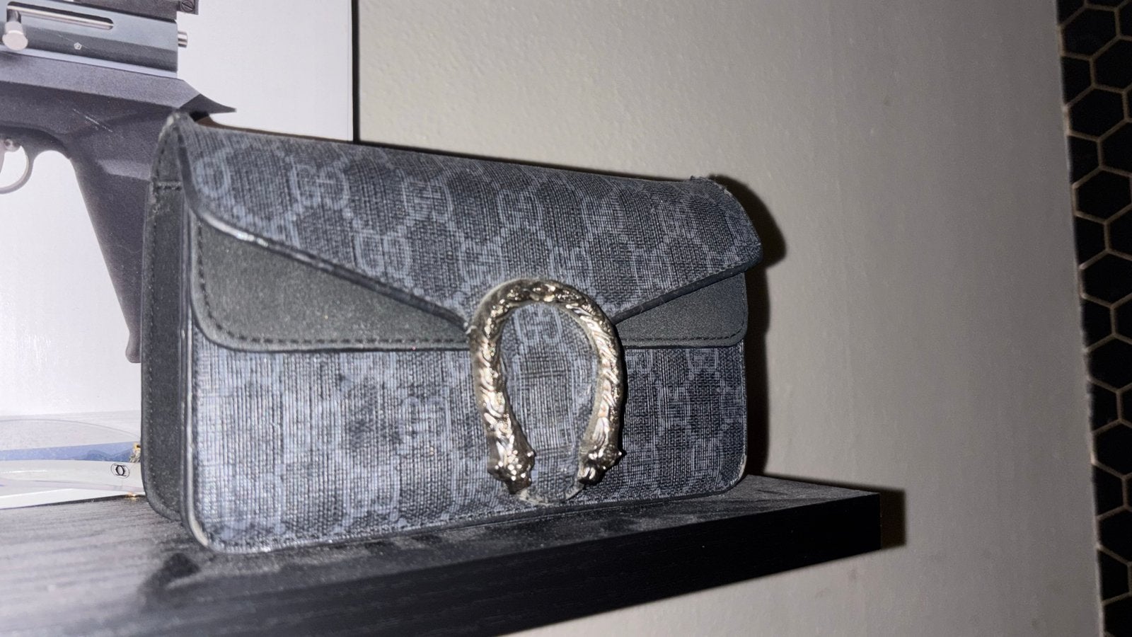 Gucci Dionysus Super Mini Tas - Hoge Kwaliteit, Ophalen of Verzenden, Zo goed als nieuw, Zwart, Avondtasje