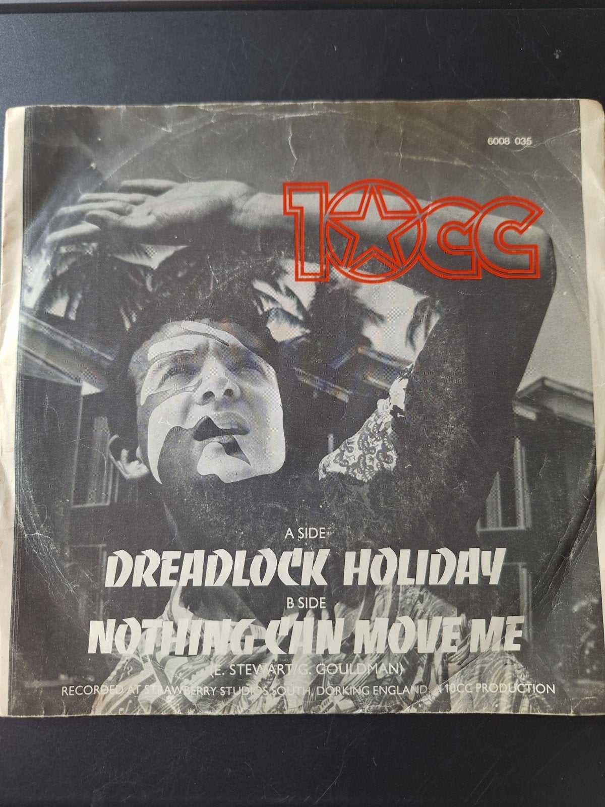 10CC - Dreadlock Holiday / Nothing Can Move Me (Single), Gebruikt, Originele persing, 7 inch, Ophalen of Verzenden