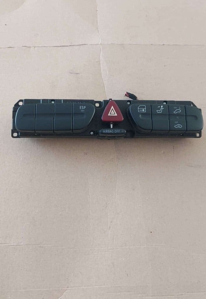 Schakelaar module Mercedes C-Klasse W203, Gebruikt, ., Mercedes-Benz, Ophalen of Verzenden