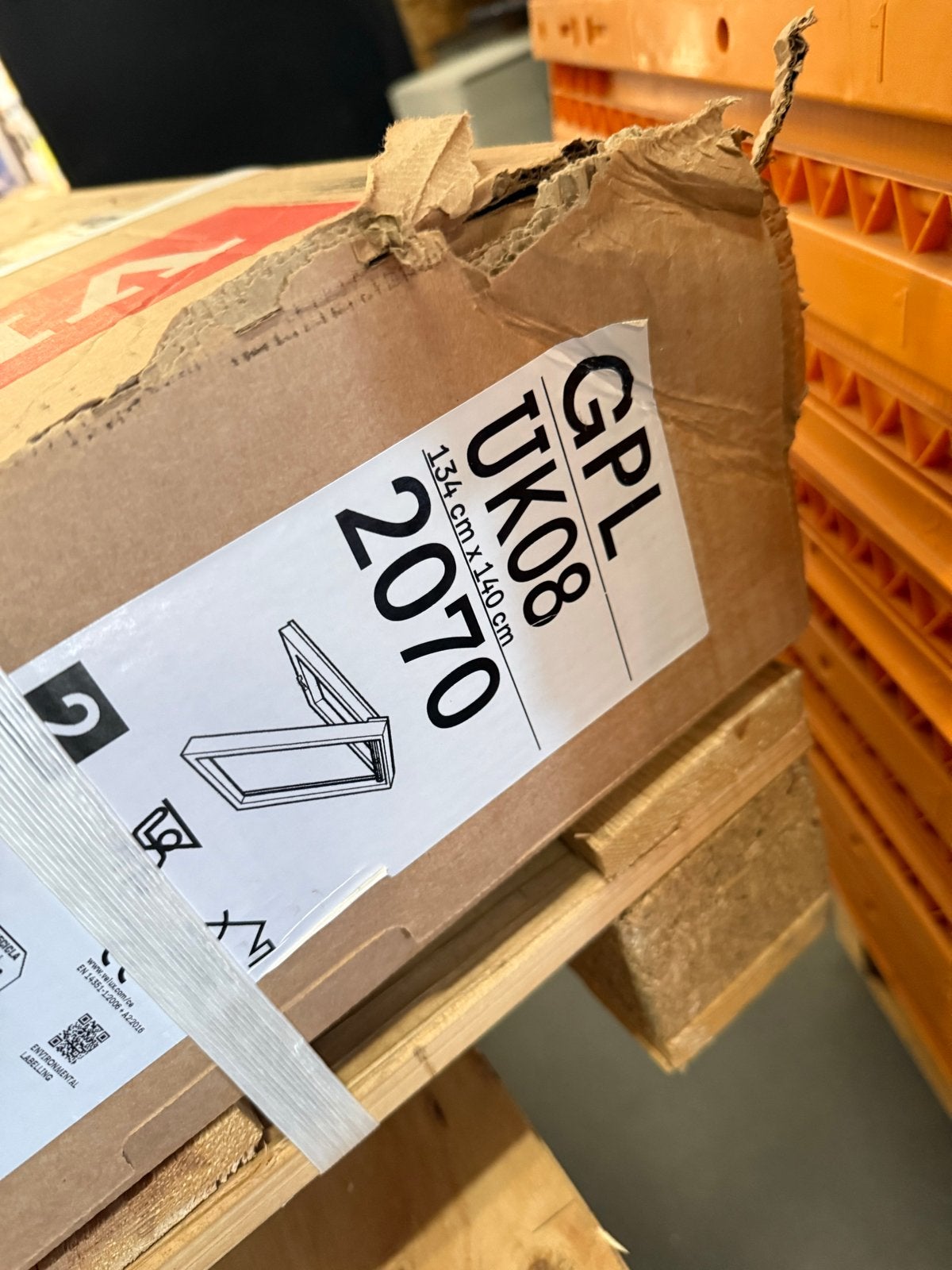 Velux GPL UK08 2070 Dakraam met lichte schade, Ophalen, Nieuw, Dakraam, 120 tot 160 cm