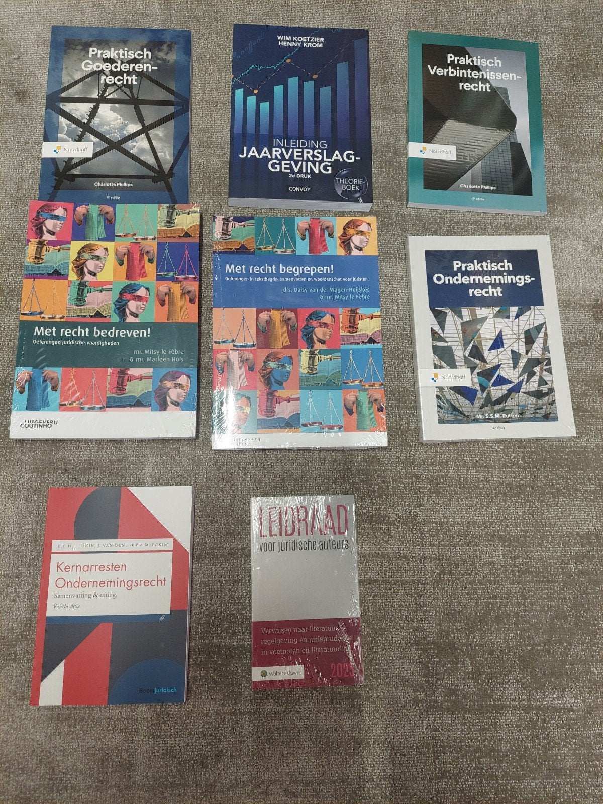 Diverse studieboeken Rechten en Bedrijfskunde, Ophalen of Verzenden, Gamma, Nieuw, HBO