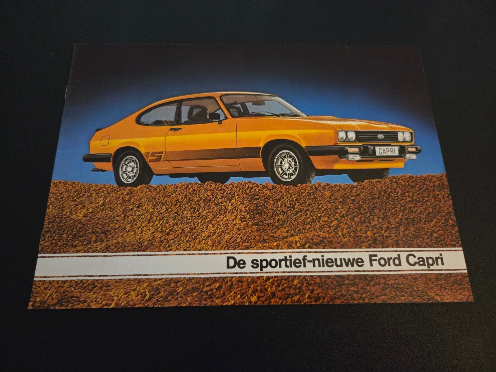 Brochure Ford Capri 1978, Ophalen of Verzenden