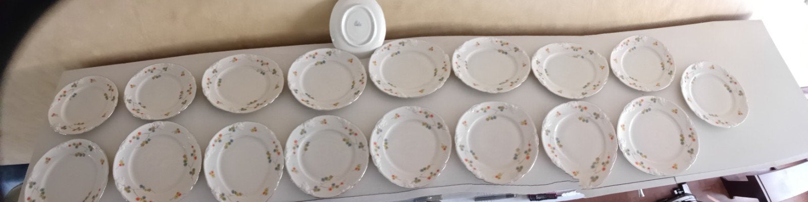 Rieber Mitterteich porseleinen borden set, Antiek en Kunst, Antiek | Servies los, Ophalen