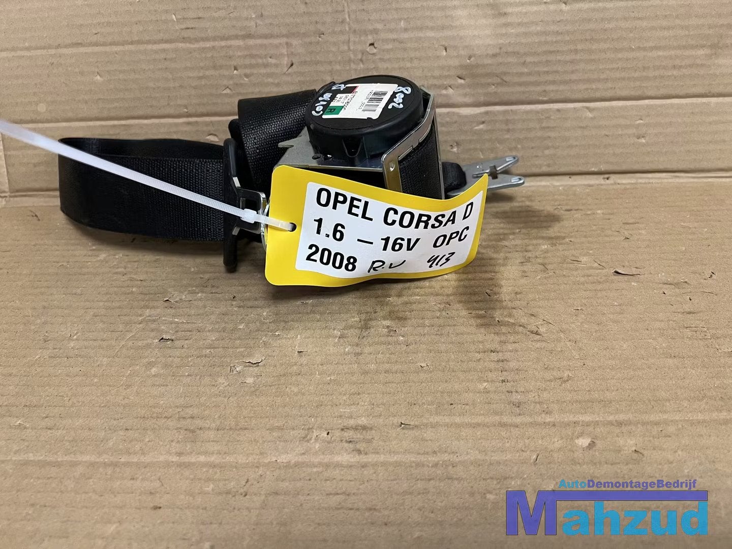 OPEL CORSA D Rechts voor gordel 3 deurs 2005-2014, Auto-onderdelen, Gebruikt, Opel Automobile GmbH, Ophalen of Verzenden, Kontakt@opel-infoservice.de