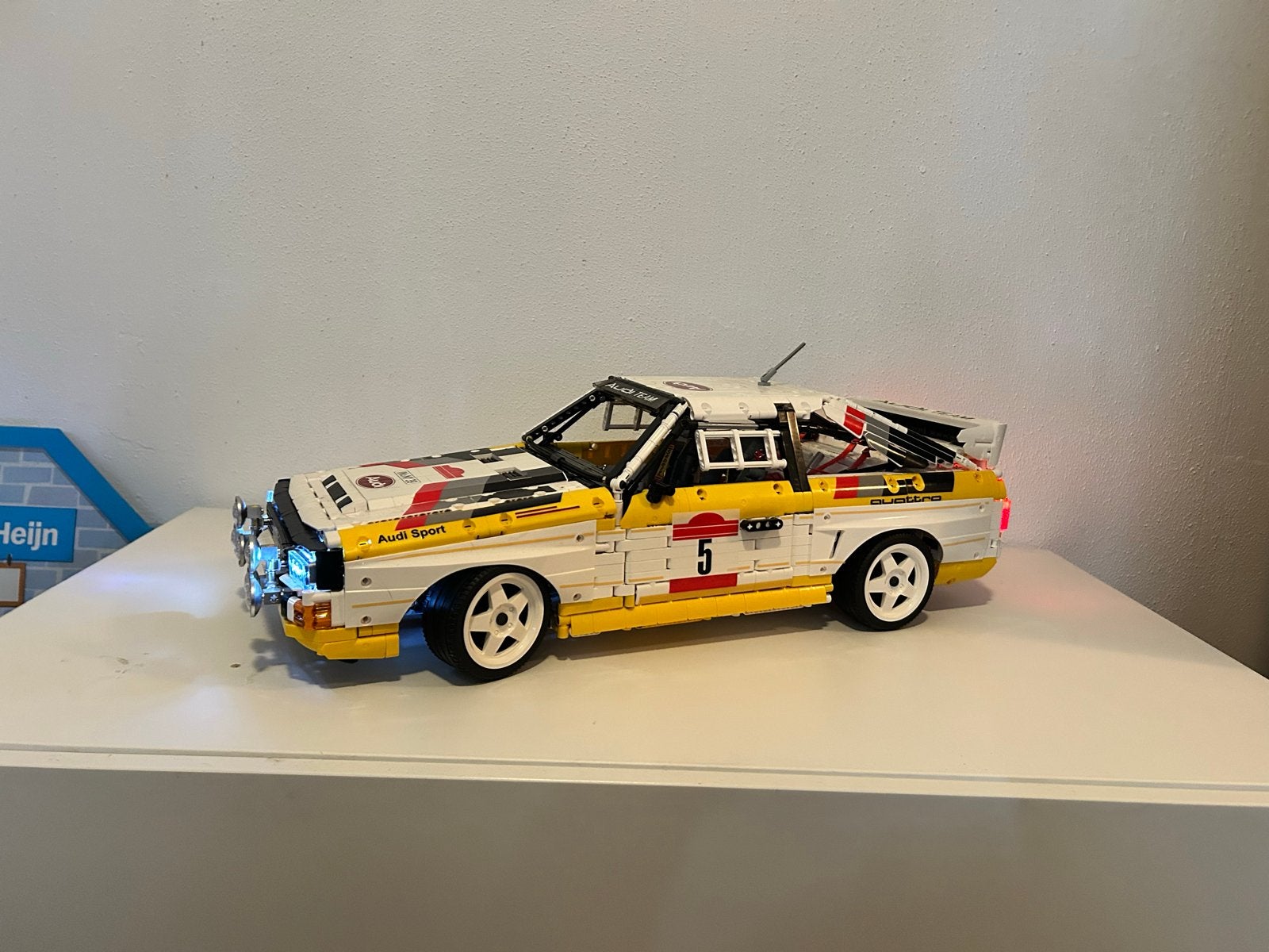 Bouwmodellen auto's en motoren (Lego, CaDa, imitatie), Ophalen, Zo goed als nieuw, Overige merken