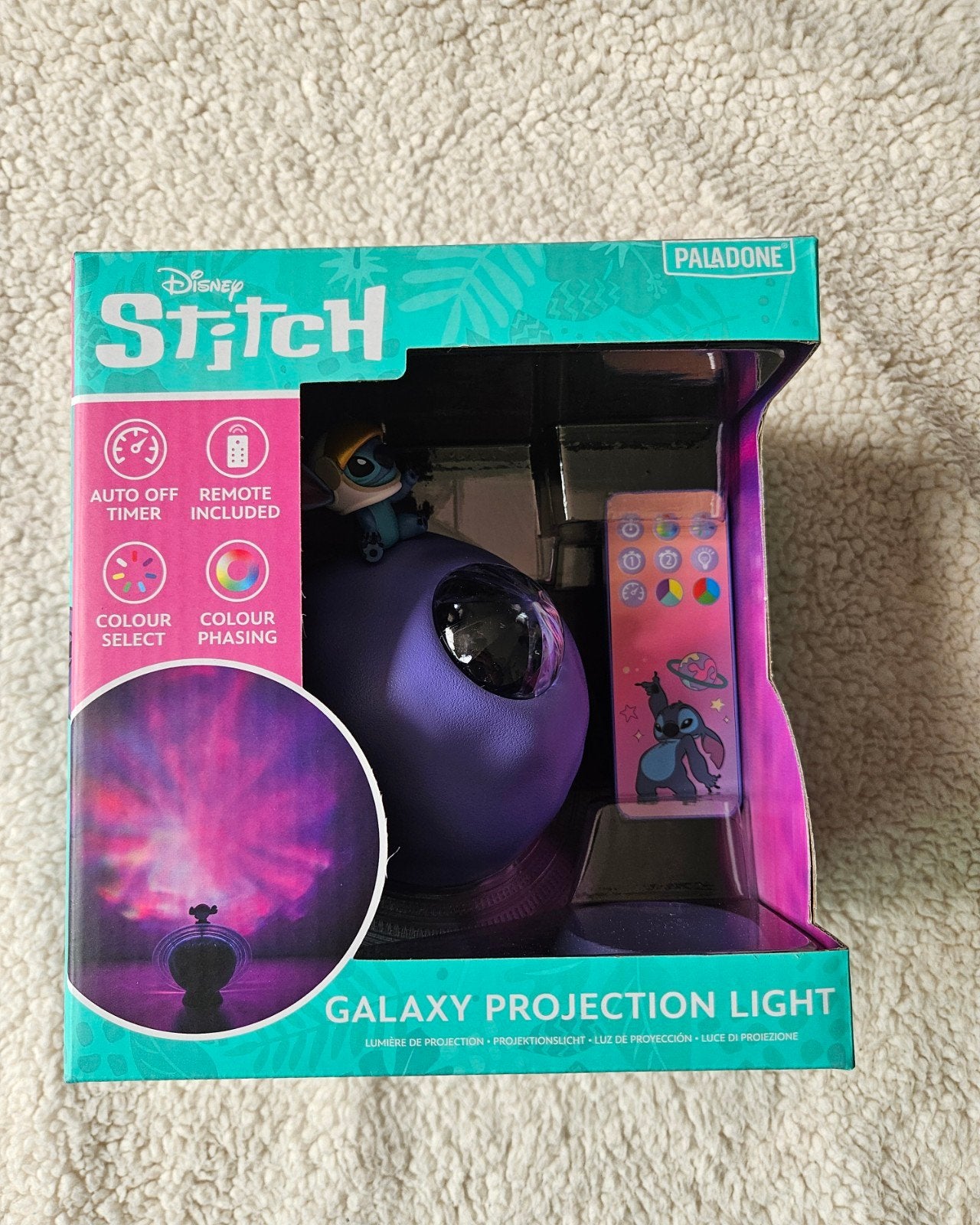 Disney Stitch Galaxy Projector Light met Afstandsbediening, Ophalen of Verzenden, Nieuw