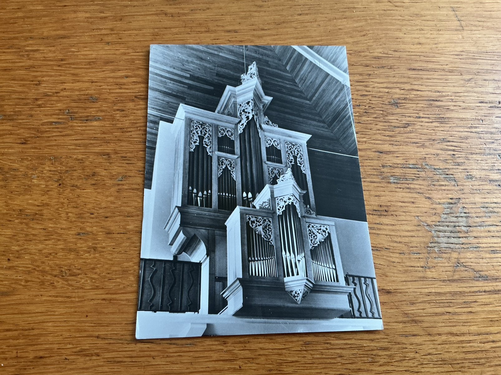 C3229 Zeist kerk orgel, Ophalen of Verzenden, Voor 1940, Zo goed als nieuw, Overige onderwerpen