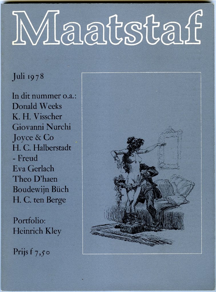 Maatstaf juli 1978, Ophalen of Verzenden, Zo goed als nieuw, Nederland