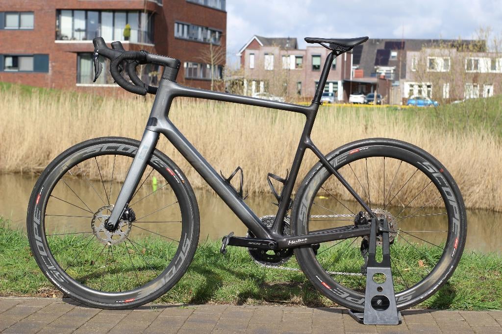 Scott Addict 20 grey XXL 61cm 105 Di2 12 speed, 28 inch, Carbon, Heren, Zo goed als nieuw
