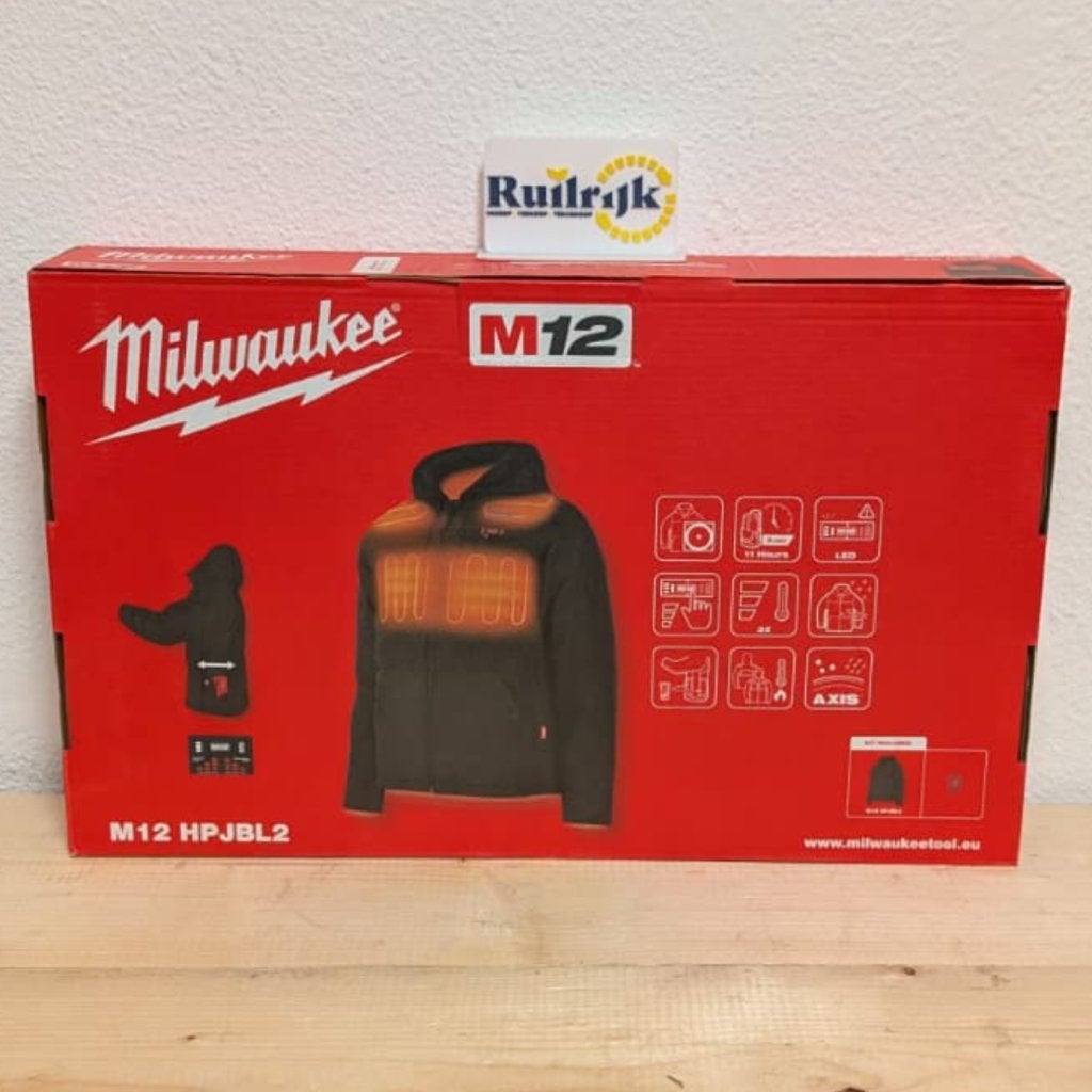 Milwaukee M12 HJBL6 Verwarmd werk vest XL - Nieuw in doos, Milwaukee, Nieuw, Support@milwaukee.com, Milwaukee Electric Tool Corporation, 13135 W. 
Lisbon Road, Brookfield, WI 53005
USA