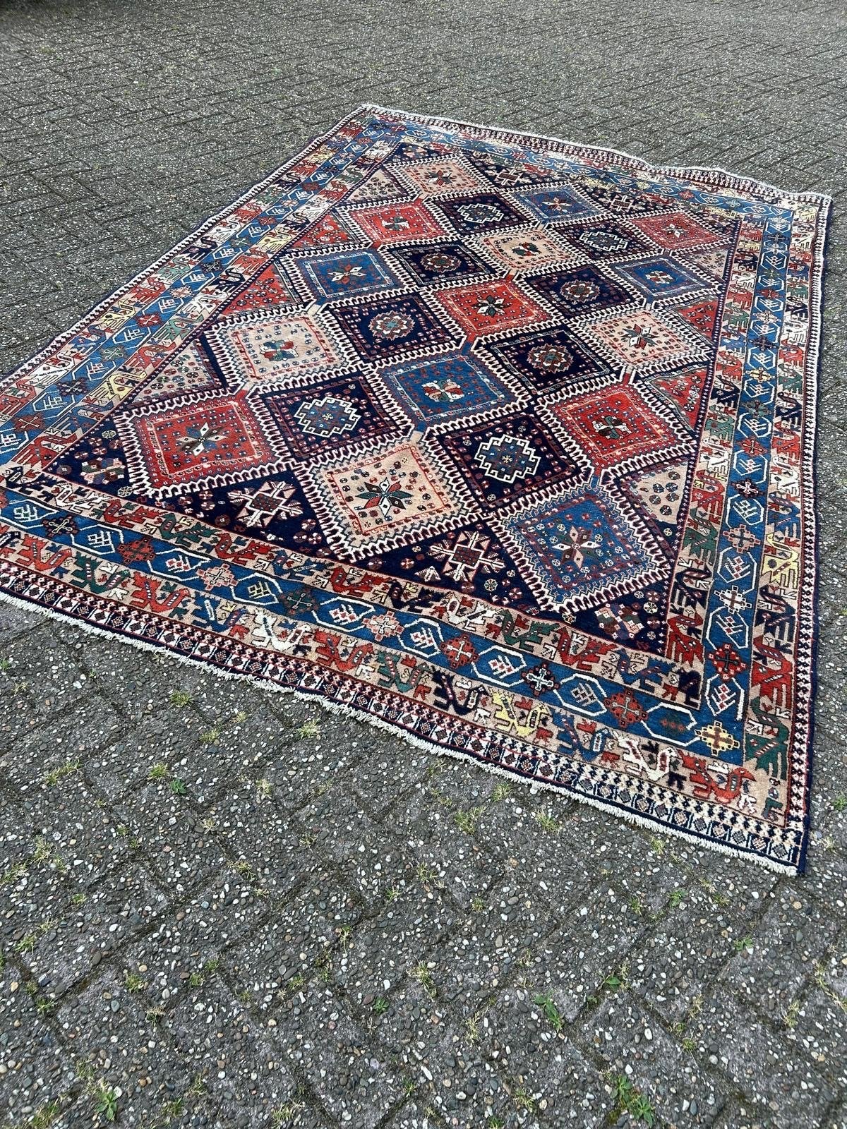 Prachtig handgeknoopt Perzisch tapijt - Vintage, Ophalen, Gebruikt, Perzisch, 150 tot 200 cm