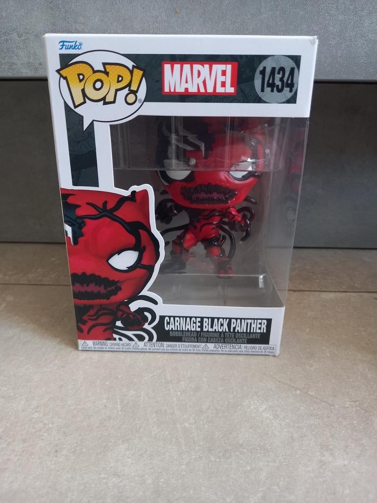 Funko pop Marvel Garnage Black Panther, Ophalen of Verzenden, Nieuw