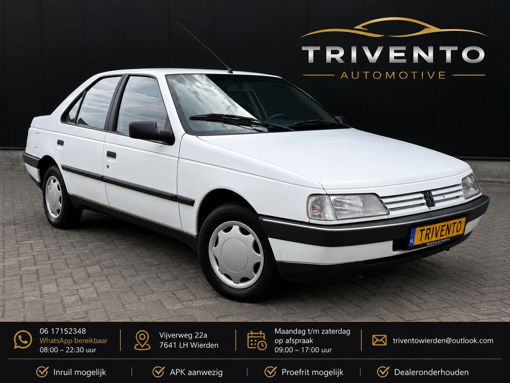 Peugeot 405 1.6 AUTOMAAT / ST BEKR 86950 km ️, Stof, 4 cilinders, Met garantie (alle), 1600 cc