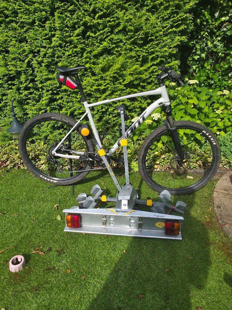 Fietsendrager, Ophalen, Gebruikt, Brede banden, 2 fietsen