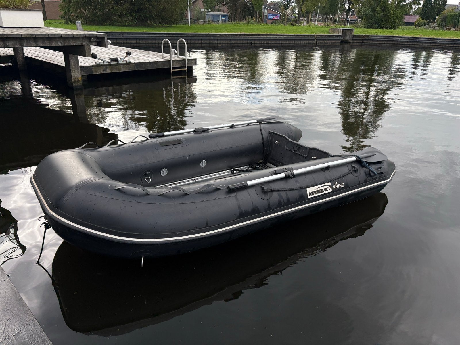 Nimarine MX-290 rubberboot met Mercury 6pk motor, Ophalen, Aluminium, Nimarine, Gebruikt