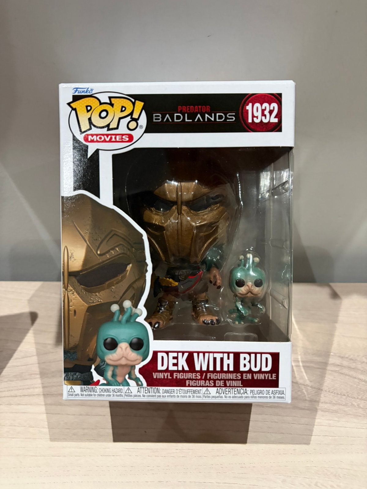 Funko Pop! Movies #1932 Dek with Bud – Predator: Badlands, Verzamelen, Poppetjes en Figuurtjes, Funko Europe, Ophalen of Verzenden