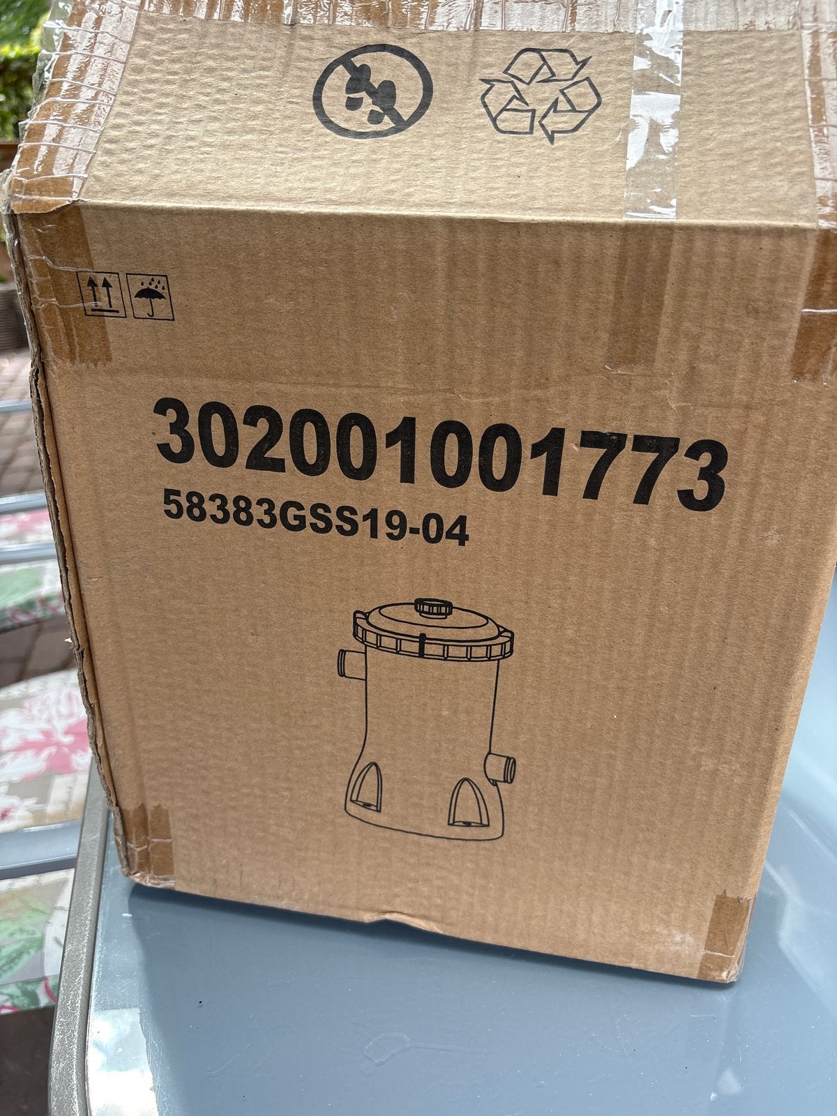 Nieuwe Zwembadpomp in doos, Tuin en Terras, Ophalen, Nieuw, Zwembadpomp
