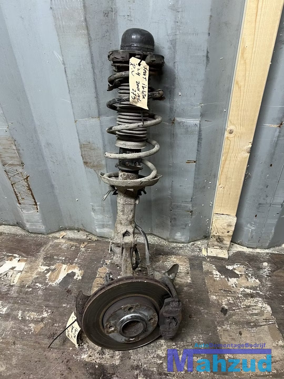 SEAT IBIZA 2 rechts voor veerpoot fuseelager remklauw 1993-2, Gebruikt, Autovia A-2, Km 585 585
08760  Martorell, ES, Ophalen of Verzenden
