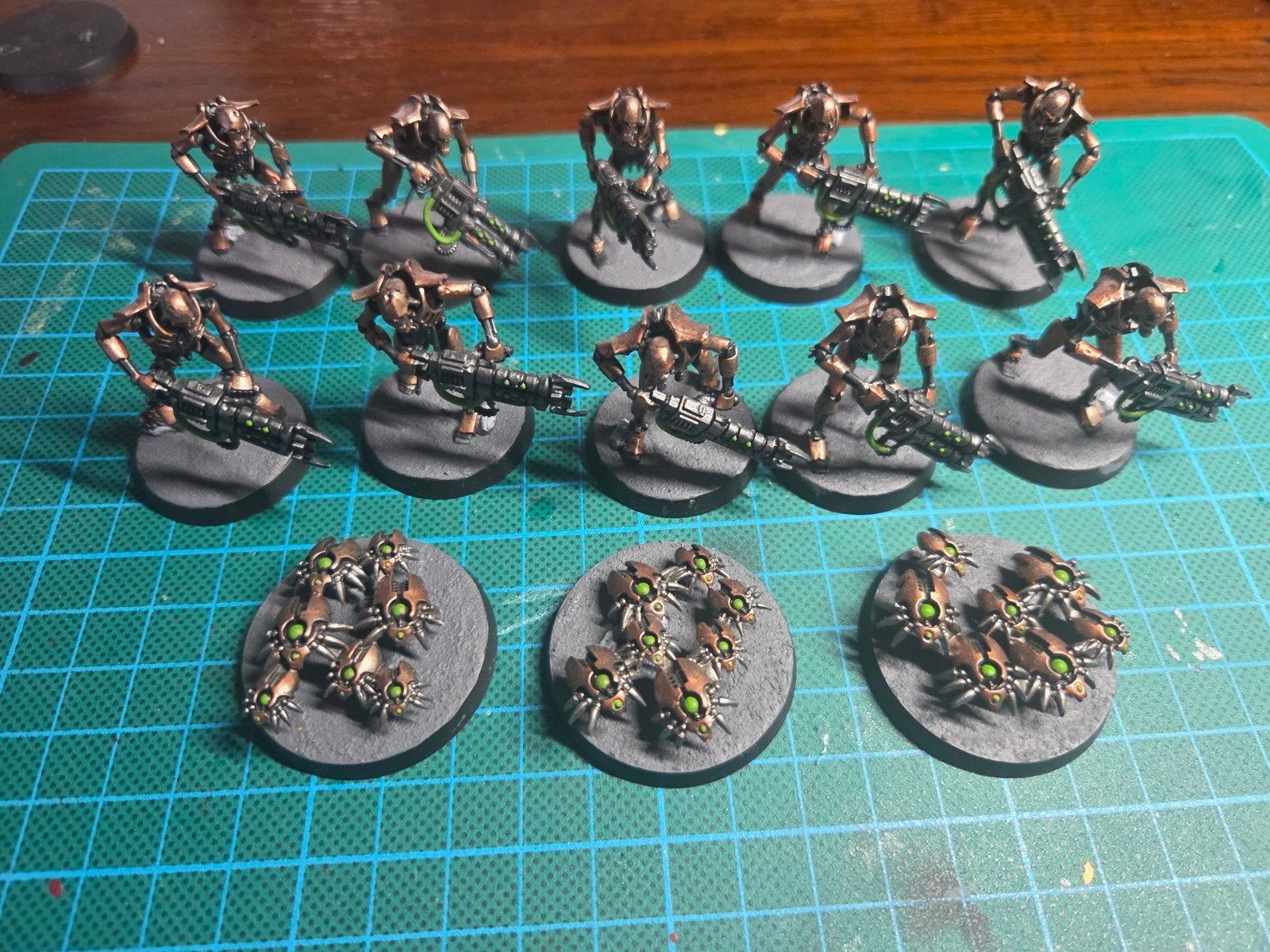 Necron Warriors (4), Ophalen of Verzenden, Zo goed als nieuw, Warhammer