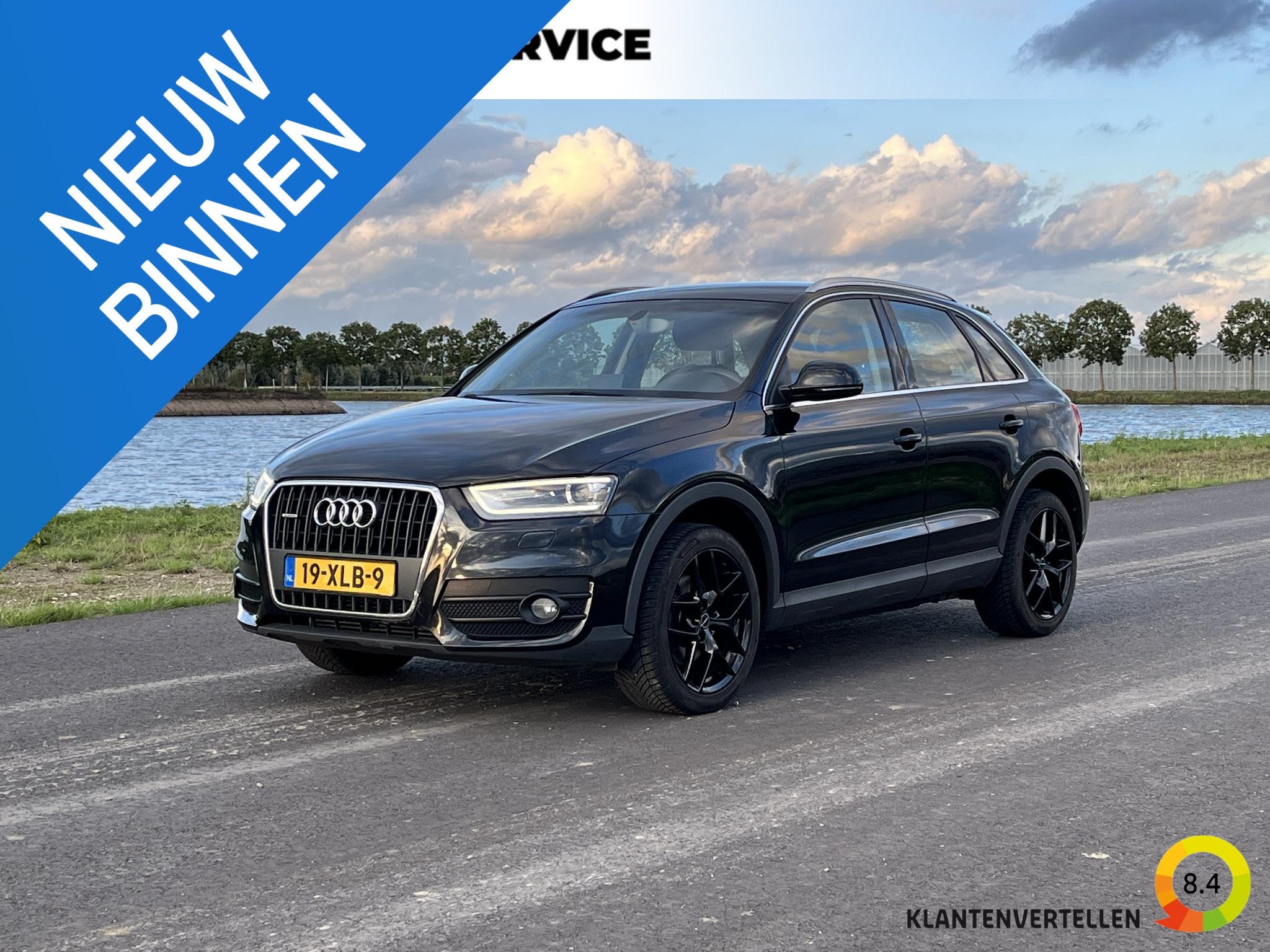 Audi Q3 2.0 TFSI quattro Pro Line Clima, cruise, navi, pdc a, Auto's, Euro 5, Stof, Zwart, 4 cilinders