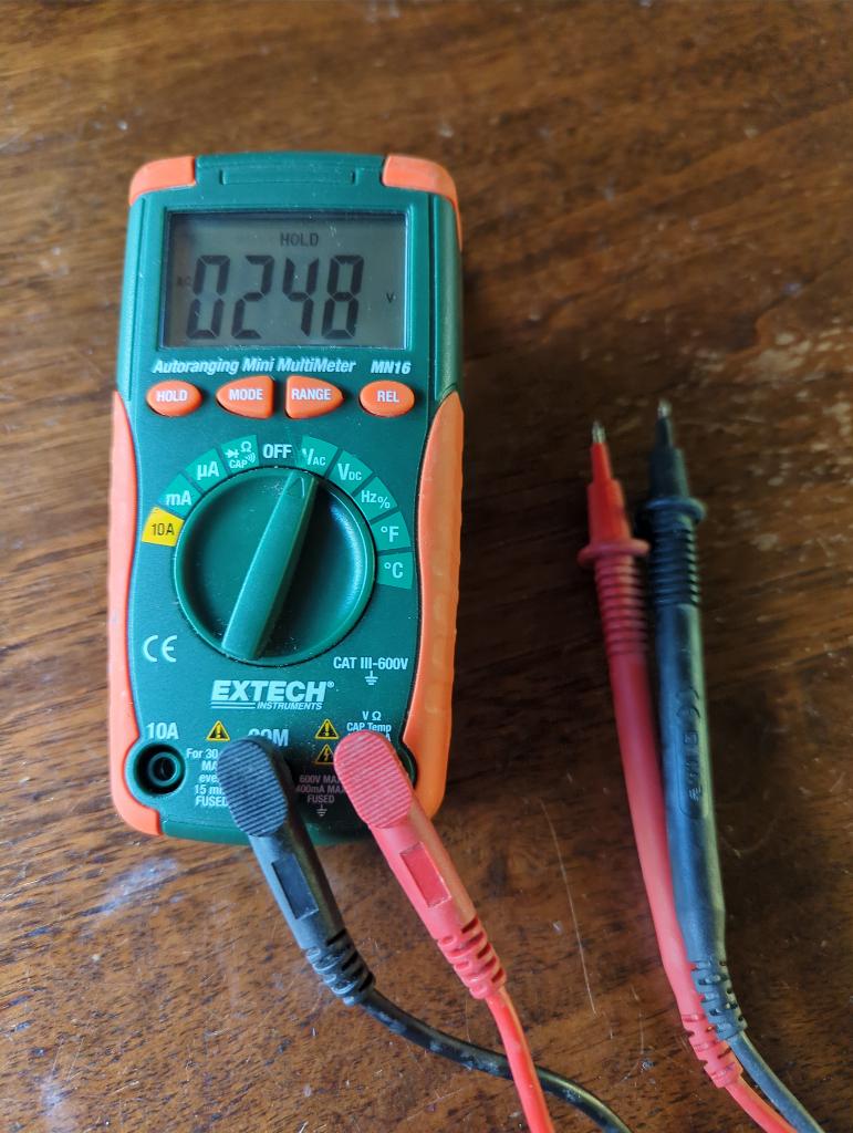 meetapparaat, Doe-het-zelf en Verbouw, Ophalen of Verzenden, Zo goed als nieuw, Multimeter