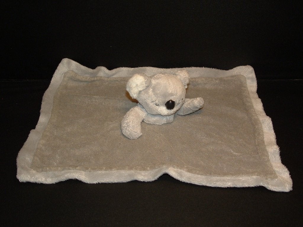 NATALIS KOALA BEER KNUFFFELDOEKJE BADSTOF GRIJS MET, Verzenden, Nieuw, Overige typen